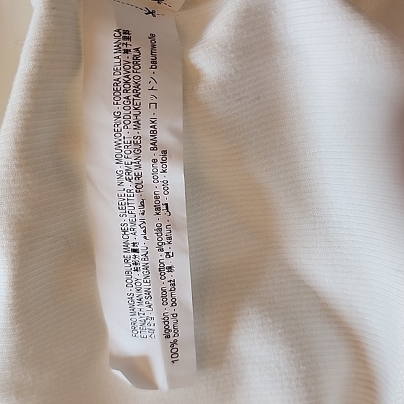 NWT Zara Ballon Sleeve Cropped Blouse, Size M - Picture 8 of 9